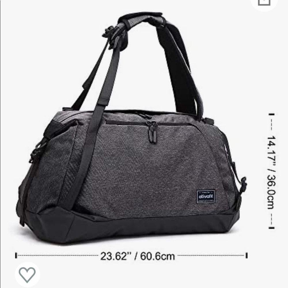 Brand New Gym Bag with Shoe Compartment